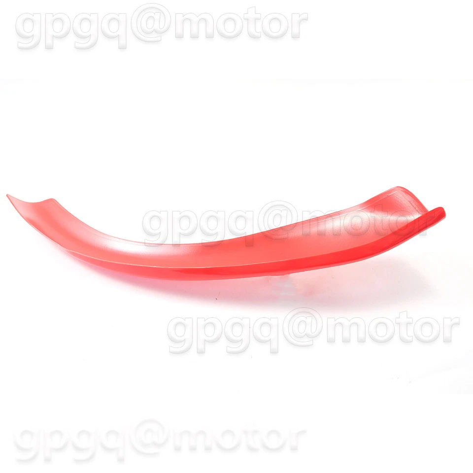 For Dodge Charger R/T SXT 2015-23 Red Front Bumper Lip Splitter Guard Protector Foto 4 de 4