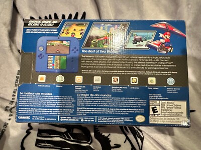 NEW Nintendo 2DS Mario Kart 7 Limited Edition 4GB Electric Blue