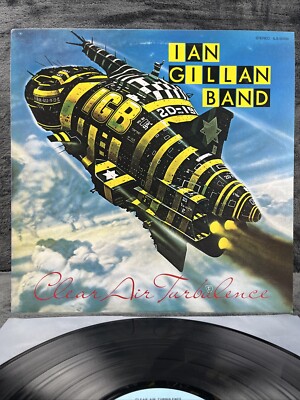 Ian Gillan Band   Clear Air Turbulence | Japan Pressung LP Vinyl Schallplatte