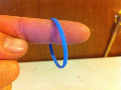 A PAIR of Shure Genuine Replacement Blue Rings, Beta58 Beta87 - Shure # 66A8035