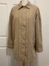 Bon Marche Padded Winter Coat /Jacket Size 14 Zip & Button Front 2 Pockets