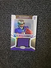 2023 Certified Football Zay Flowers Rookie New Generation Patch 126/399 - SC7485
