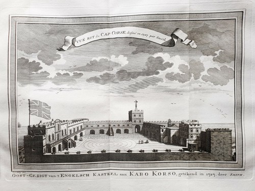 XVIII ème- Ghana - Vue Est du Cap Corse par Prévost / Bellin & Schley 39x27 1746 - Picture 2 of 2