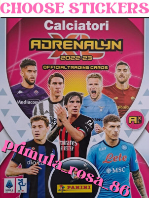 PANINI CHOOSE MISSING CARDS FOOTBALLERS 2022 23 ADRENALYN XL MANCOLISTA 199 - 396