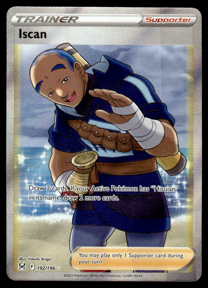 Pokemon TCG SWSH11: Lost Origin #192/196 Iscan (Full Art) NM