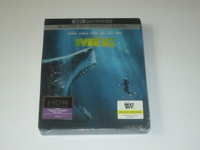 The Meg Best Buy Exclusive Steelbook 4K Ultra HD + Blu-ray + Digital (Expired) 
