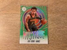 2019-2020 Panini Illusions Basketball Trae Young Mystique Emerald Green #16 ATL