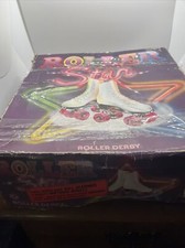 Roller derby roller skates size 7 vintage Open Box girls/women's used/open box