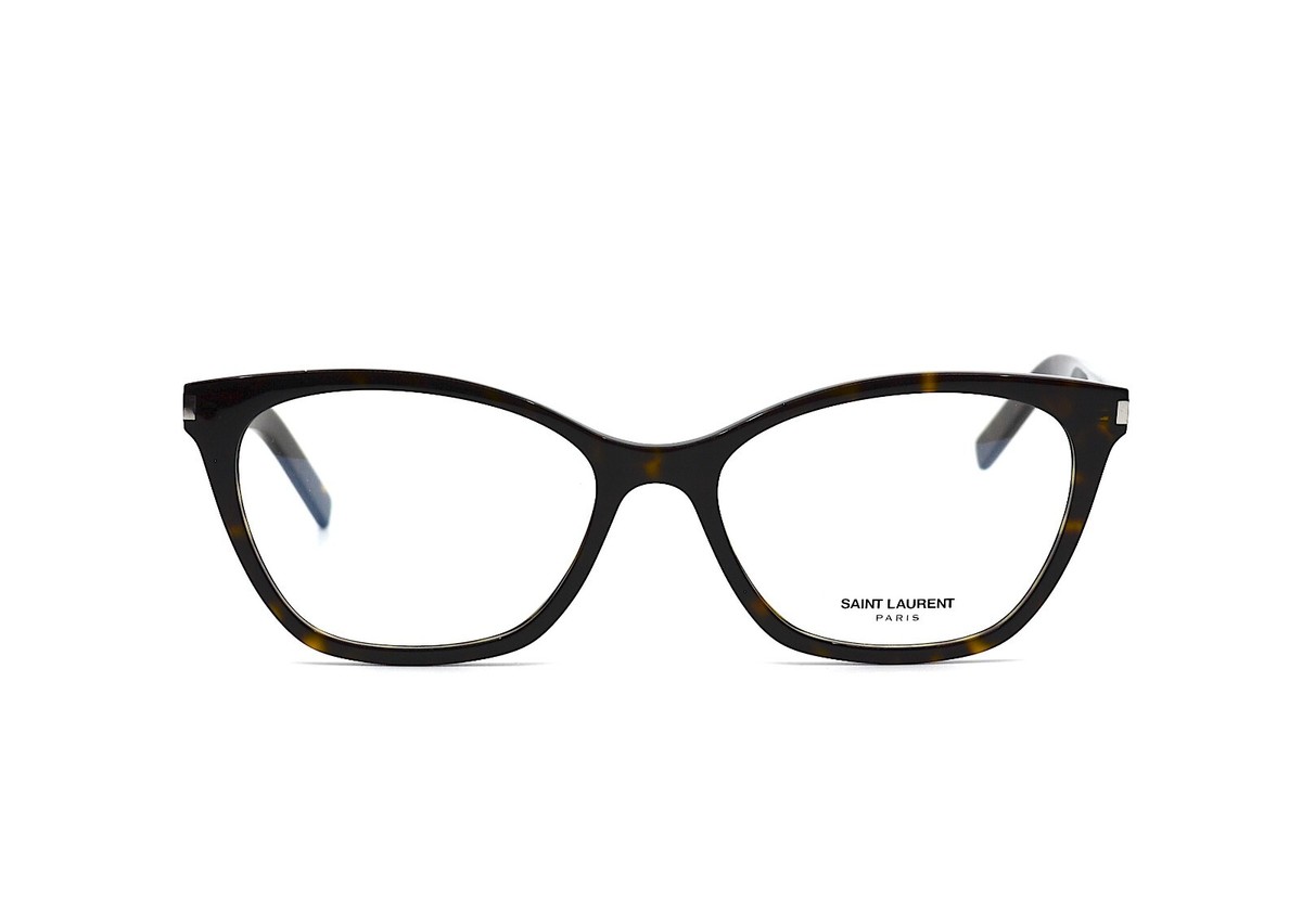 SAINT LAURENT SL 287 002 DARK HAVANA EYEGLASSES FRAME  display picture 3