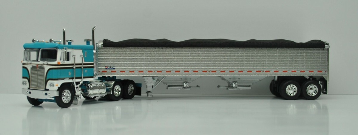 DCP FIRST GEAR 1/64 SCALE K-100 KENWORTH TEAL & WHITE PETWER