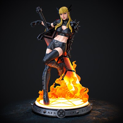 Magik X-Men resin scale model kit unpainted 3d print