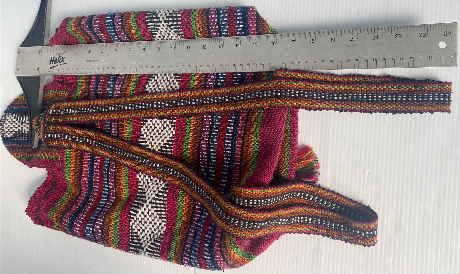 Mexican Blanket Mini Backpack Drawstring Outside … - image 16