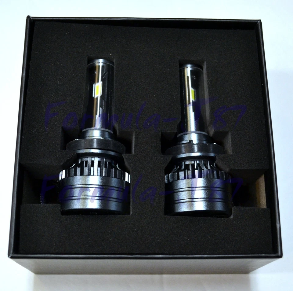 LED Kit F15 140W H9 10000K Blue Two Bulbs Head Light High Beam Replacement Lamp - Image 3 of 4