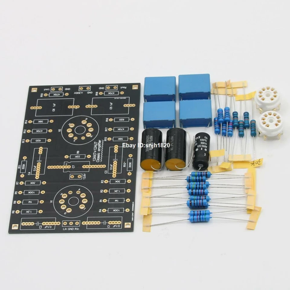 Hifi Classic Marantz 7 Circuit Tube Preamplifier Preamp Board / Kit 12AX7+12AU7 - Image 4 of 4