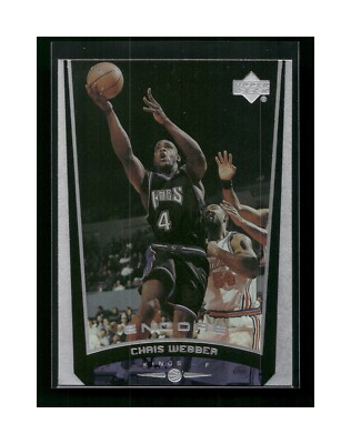1998-99 Upper Deck Encore Sacramento Kings Basketball Card #72 Chris Webber
