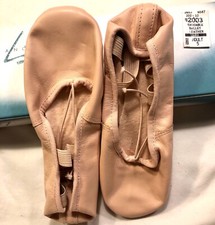 LEO'S BALLET SHOES ADULT SIZE 5 PINK LEATHER ENSEMBLE Sz 5 LS2003L NEW IN BOX 