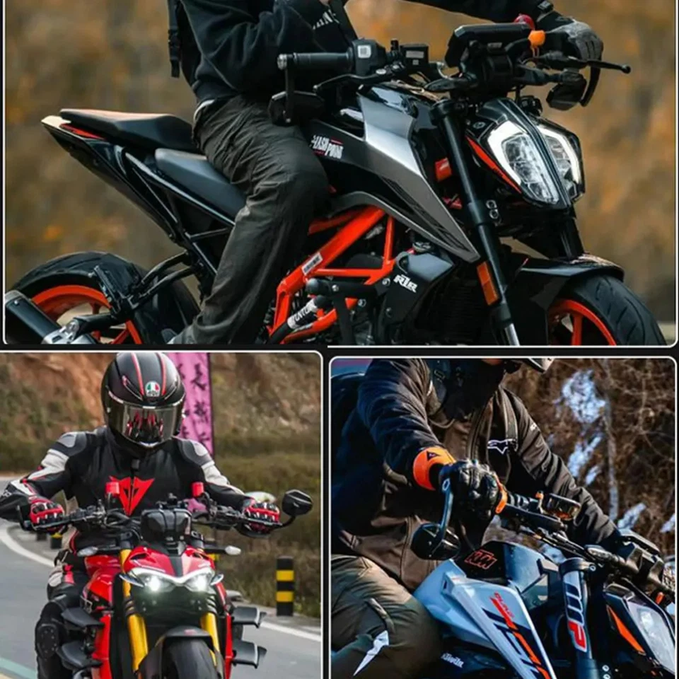 Espejos retrovisores para manillar de motocicleta - KTM 790 / 890 Duke 2018-2025 Foto 3 de 4