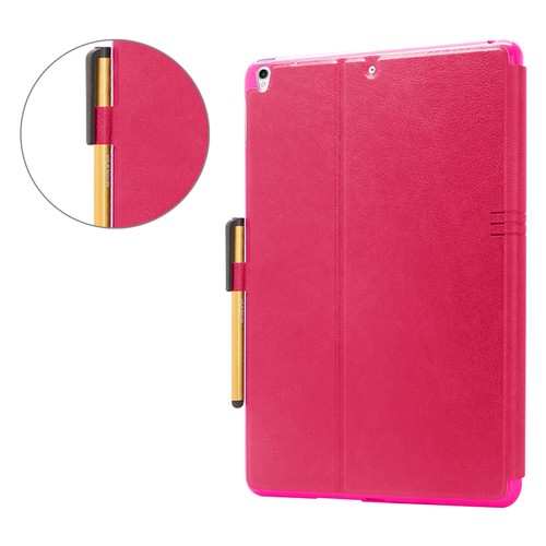 Schlanke Folio Smart PU Lederhülle für Apple iPad Air 3rd/Pro 10,5 Bleistifthalter - Bild 36 von 36