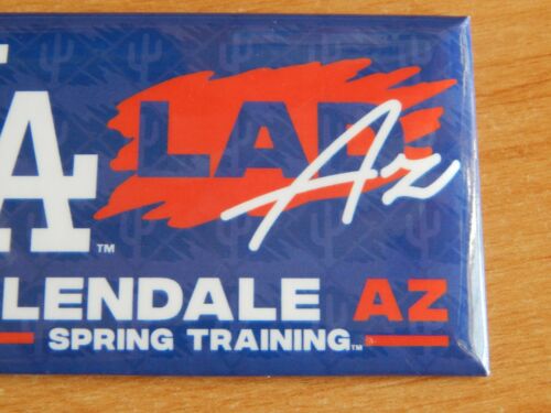 LOS ANGELES DODGERS LA 2022 OFFICIAL SPRING TRAINING CACTUS LEAGUE TEAM MAGNET - Picture 3 of 5