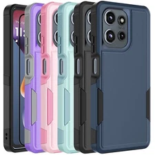 For Motorola Moto G Power/G 5G 2025 Phone Case Rugged Cover /Screen Protector