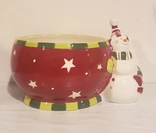 The Lang Company Snow Cream Candy Dish #5043001