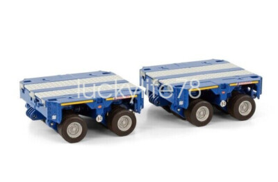 1/50 WSI SCHEUERLE INTER COMBI SET 2 AXLE (2X) BLUE PREMIUM LINE Collection