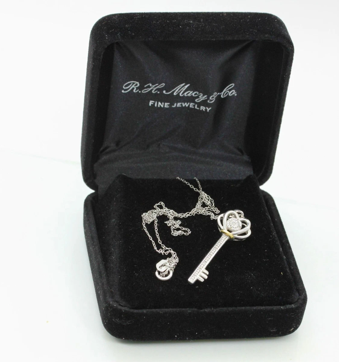 Macy's key hotsell necklace