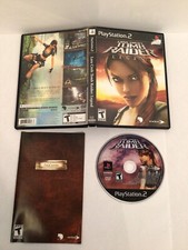 Lara Croft: Tomb Raider -Legend (Sony PlayStation 2, 2006) CIB TESTED WORKING