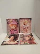 Lot of 4 DOLL CRAFTER Magazines W/Patterns 1994 September to December