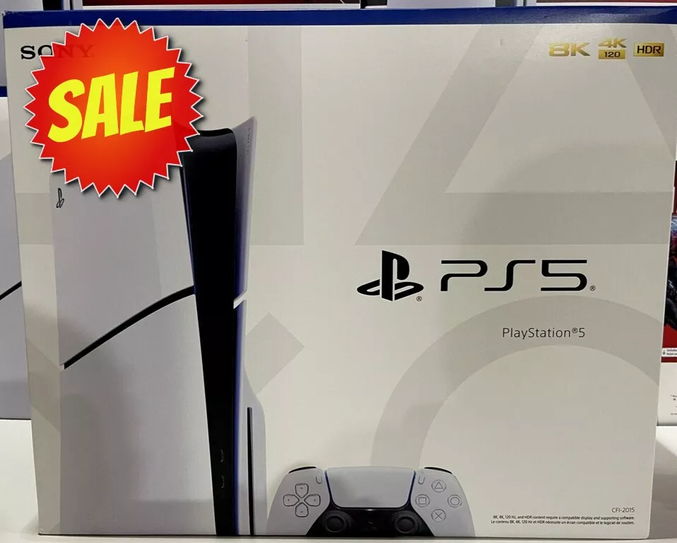 ☑️ NEW & SEALED Playstation (PS5) Slim Console 1TB Disc System (SHIPS FAST)