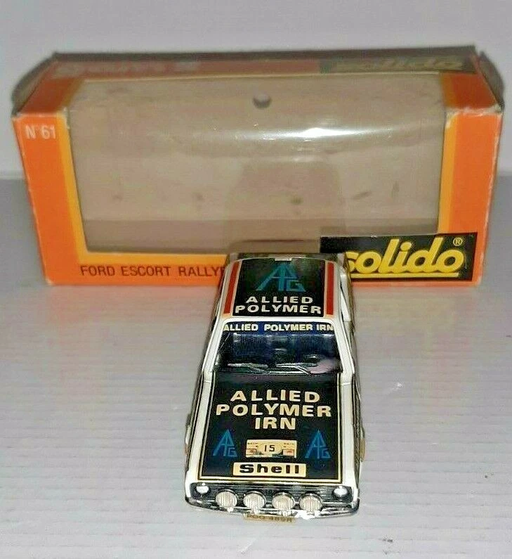 FORD ESCORT RALLY N.61 BIANCA SOLIDO SCALA 1/43 - Immagine 4 di 4