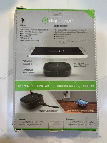 Chargeur sans fil intelligent Digipower WPC-501R - Photo 2 sur 2