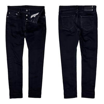 Buck Mason Maverick Slim 14 oz Denim Jeans Black Men’s Size 31x34