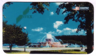 Itex : Photo De Eau Fontaine, Arbres, Eau Tour & Sky (BC) 1992
