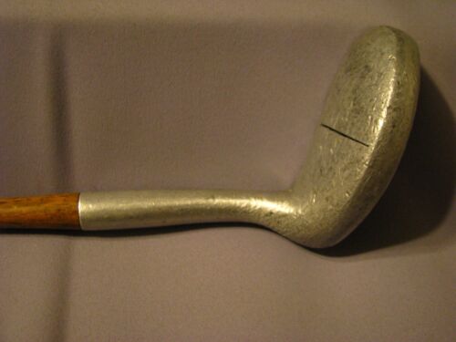 "VINTAGE-- Otey Crisman Hickory Schaft Putter Vintage Mod H 19 Hammer R/H 35"" - Bild 9 von 14