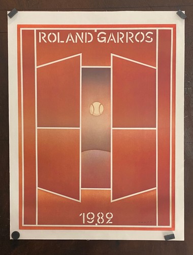 Roland Garros Affiche Officielle 1992 par Jan Voss