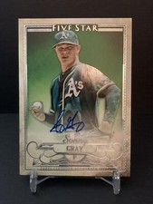 2016 Topps Five Star Sonny Gray #FSA-SG On Card Auto Athletics / Twins