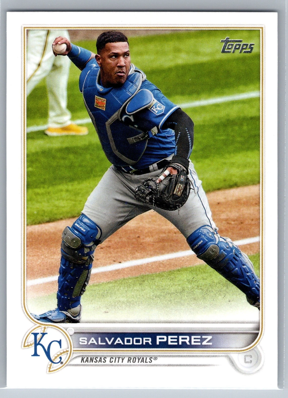 Salvador Perez trading card