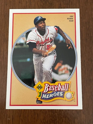 1991 Upper Deck Hank Aaron Baseball Heroes  #19 Atlanta Braves