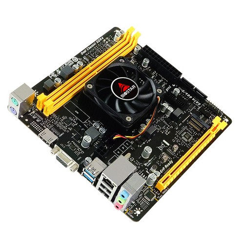 For BIOSTAR A10N-8800E Mini ITX Motherboard Integrated AMD 8800P Quad-Core DDR4 - Picture 2 of 3