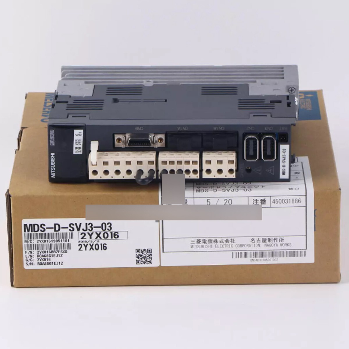 MITSUBISHI サーボドライブユニット MDS-D-SVJ3-03NA