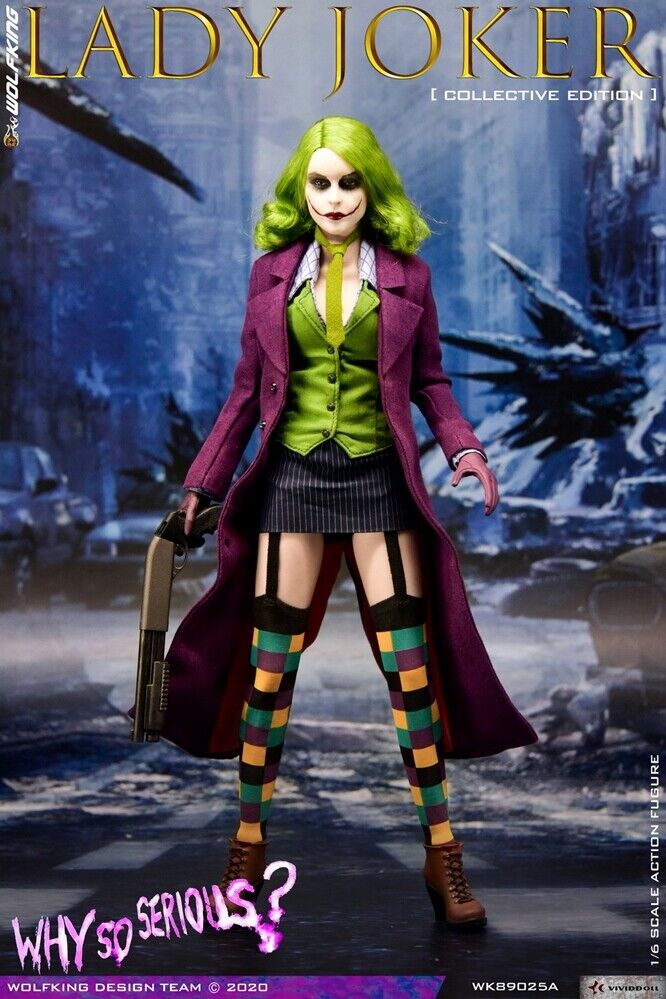WOLFKING 1/6 WK89025A Lady Joker 12 WOLFKING 1/6 WK89025A Lady Joker 12