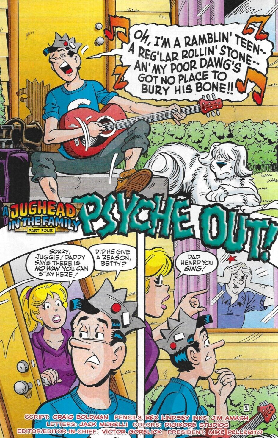 Jughead Comic 210 First Print Cover A Rex Lindsey 2011 Craig Boldman ...