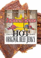 Jerky Jerks Spicy Original Thin Dry Style Premium Beef Jerky 7oz