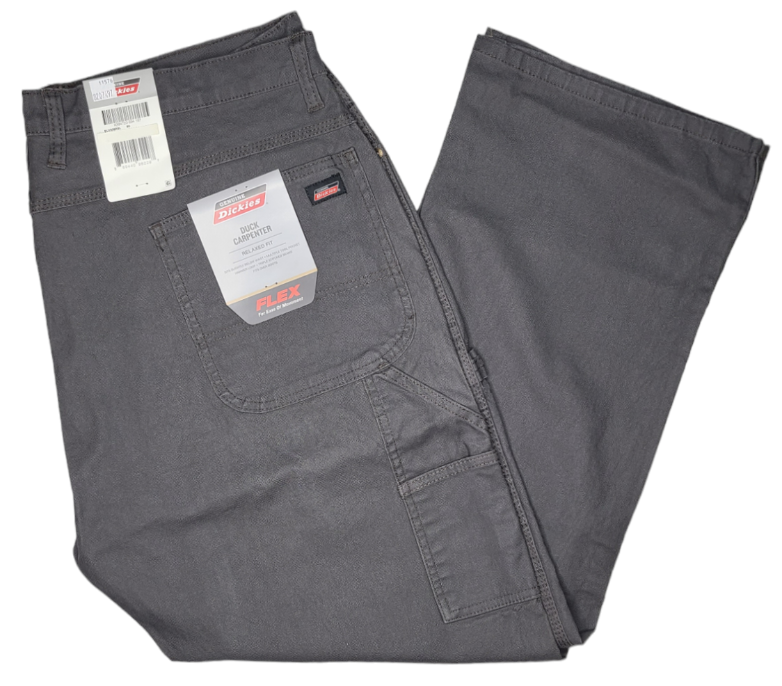 Genuine Dickies #11576 NEW Men's Relaxed Fit Flex Duck Carpenter