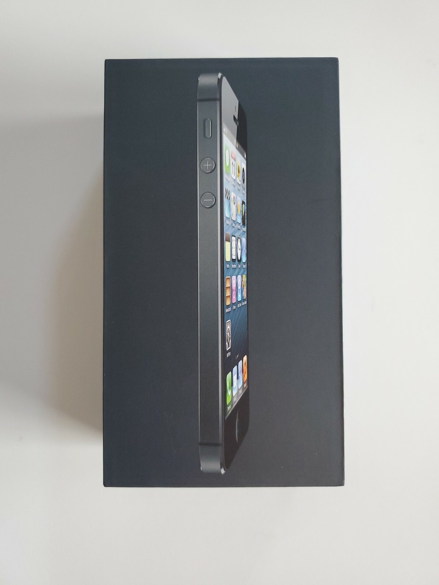 Apple iPhone 5 32GB ブラック 本体 Apple iPhone 5 Black 32gb - EMPTY BOX w INSERTS NO PHONE | eBay