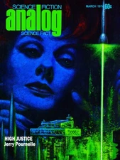 Analog Science Fiction-Science Fact  Vol 93, No. 1, March 1974 Art Poster 18x24