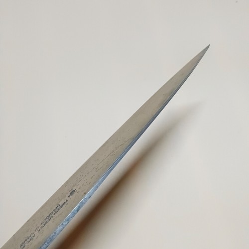 Cuchillo de cocina de chef Solingen-Alemania 210 mm Friedr.Herder ABR.SOHN de colección - Imagen 11 de 13
