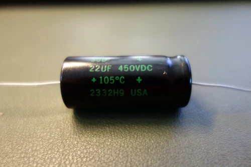 BMI 30D 22 Uf Mfd  450V 105 Deg C Axial Capacitor Tube Audio Amplifier USA Made