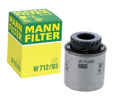 MANN-FILTER W 712/93 Oil Filter - for Cars + Transporters 